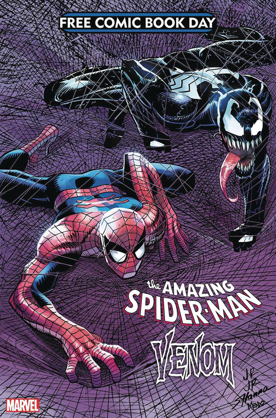 Spider-Man Venom #1 FCBD 2022 Cover A Regular John Romita Jr Cover