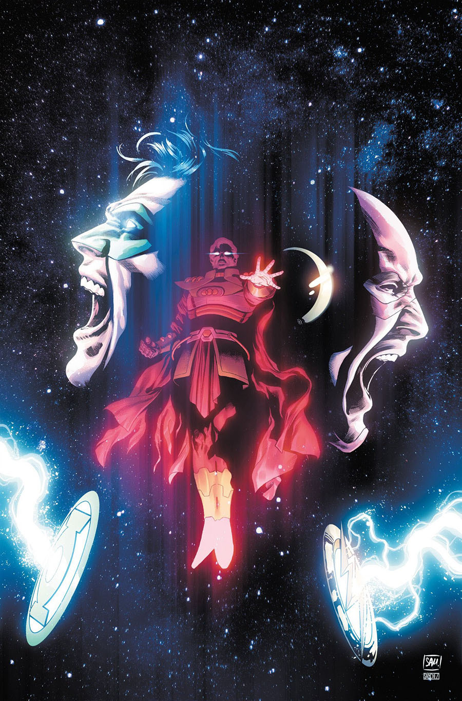 Dark Crisis On Infinite Earths #4 Cover A Regular Daniel Sampere & Alejandro Sanchez Cover