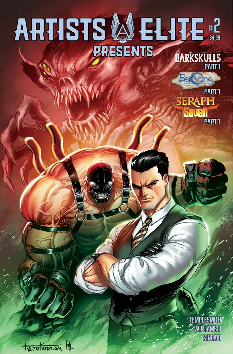 Artists Elite Presents #2 Cover A Regular Tyler Kirkham & Ceci De La Cruz Cover