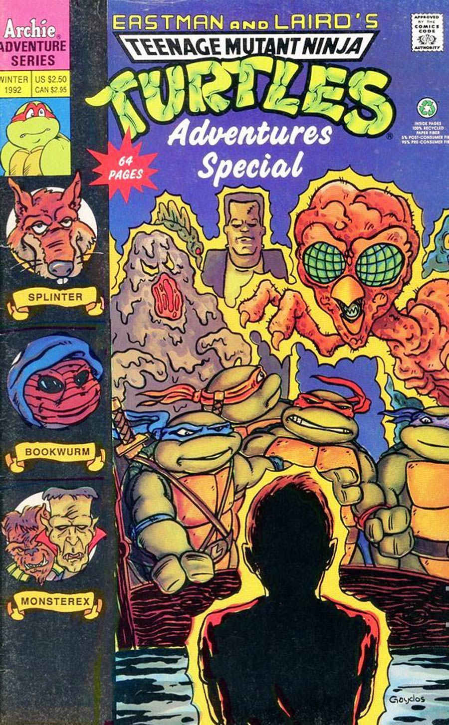 Teenage Mutant Ninja Turtles Adventures Special #3 (Winter 1993)