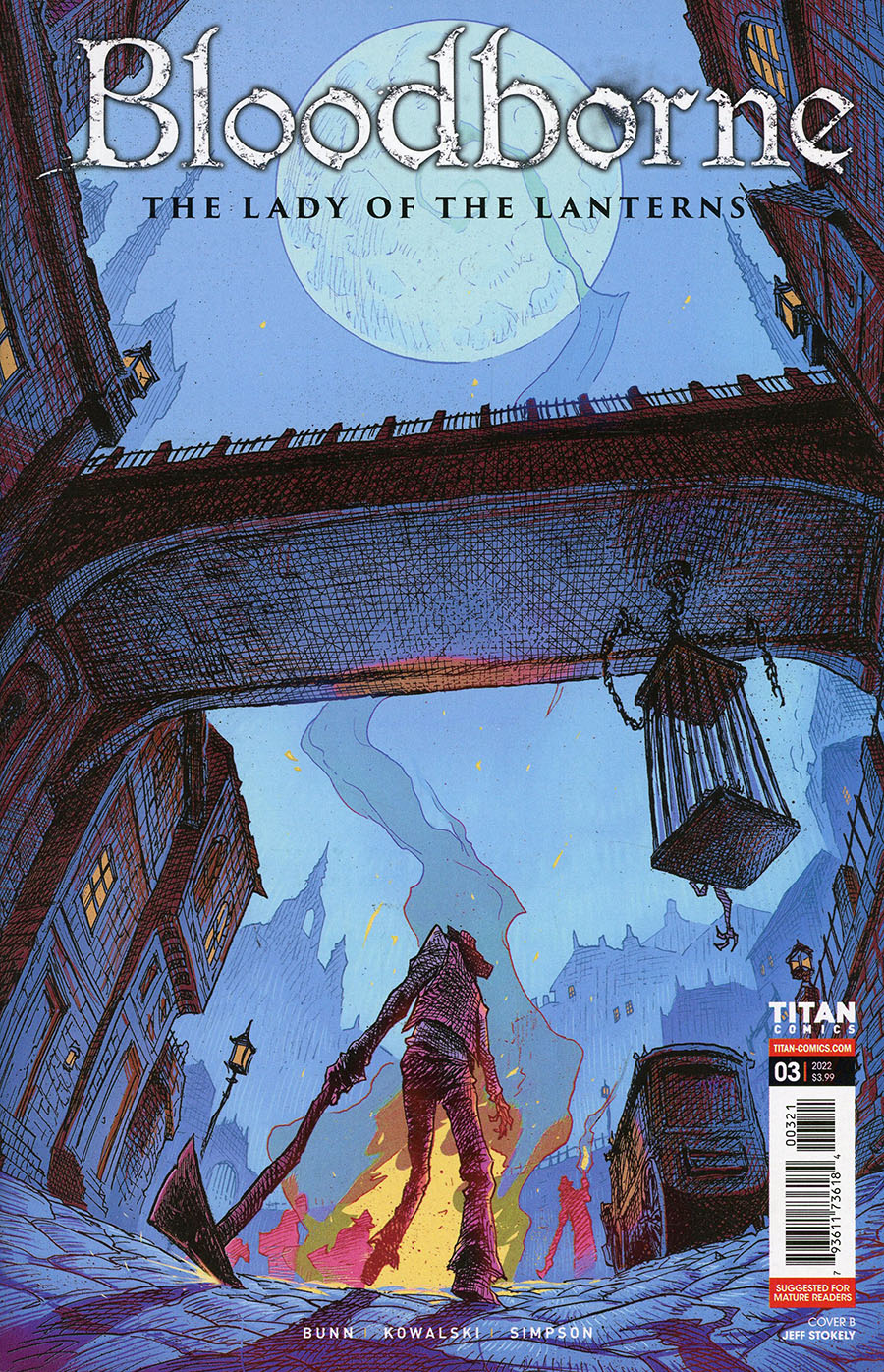 Bloodborne Lady Of The Lanterns #3 Cover B Variant Jeff Stokely Cover