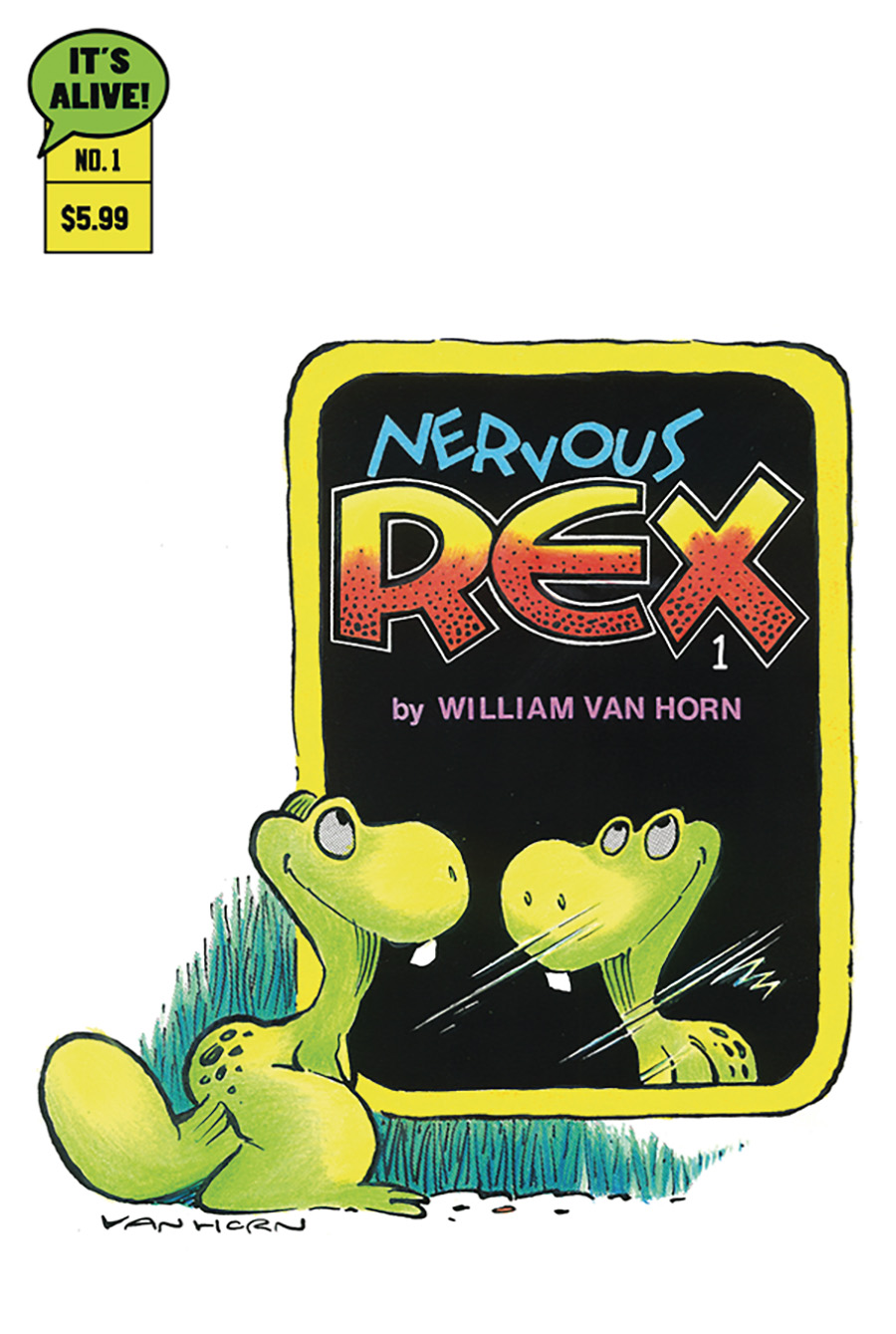 Nervous Rex #1 Cover B Variant William Van Horn Cover