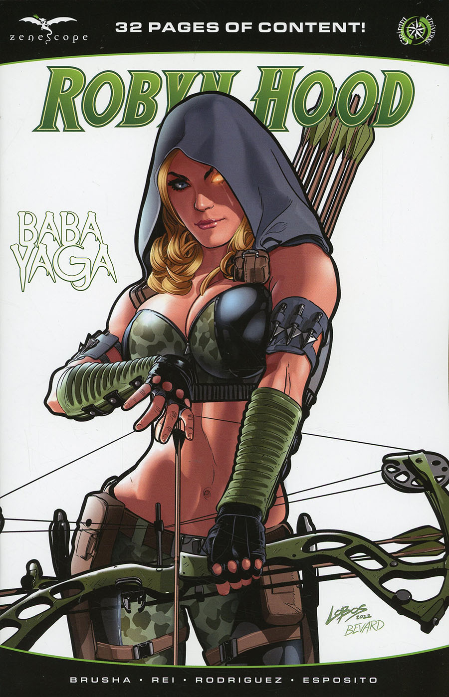 Grimm Fairy Tales Presents Robyn Hood Baba Yaga #1 (One Shot) Cover D Pablo Villalobos