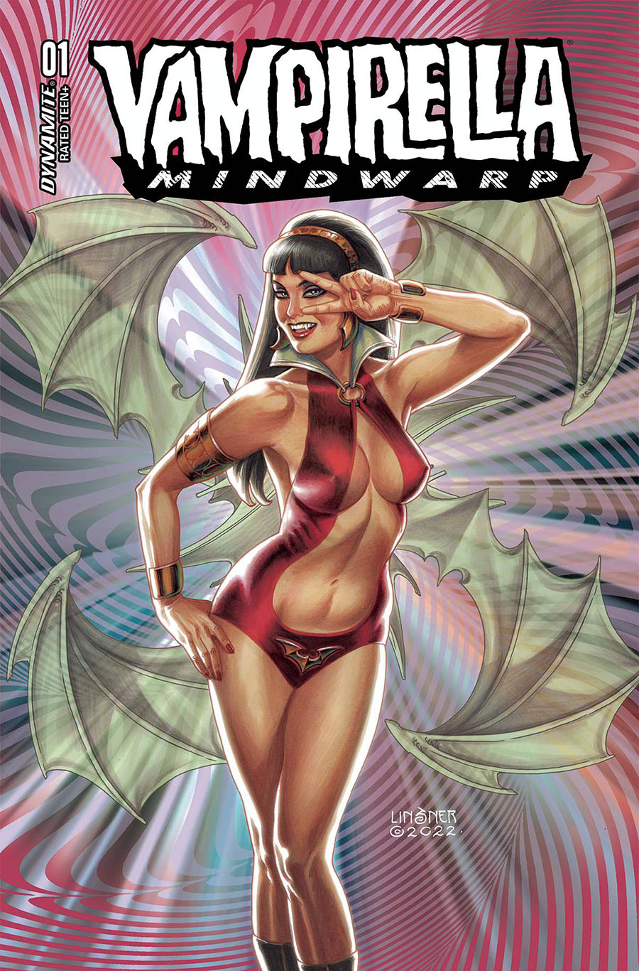 Vampirella Mindwarp #1 Cover A Regular Joseph Michael Linsner Cover