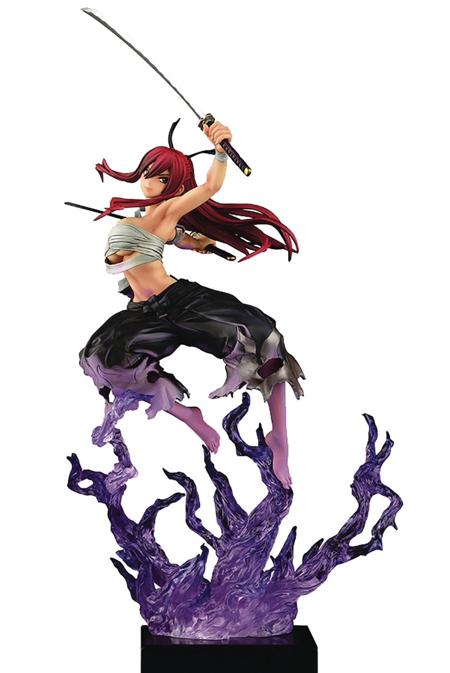 Fairly Tail Erza Scarlet Samurai 1/6 Scale Statue Shikkoku Version