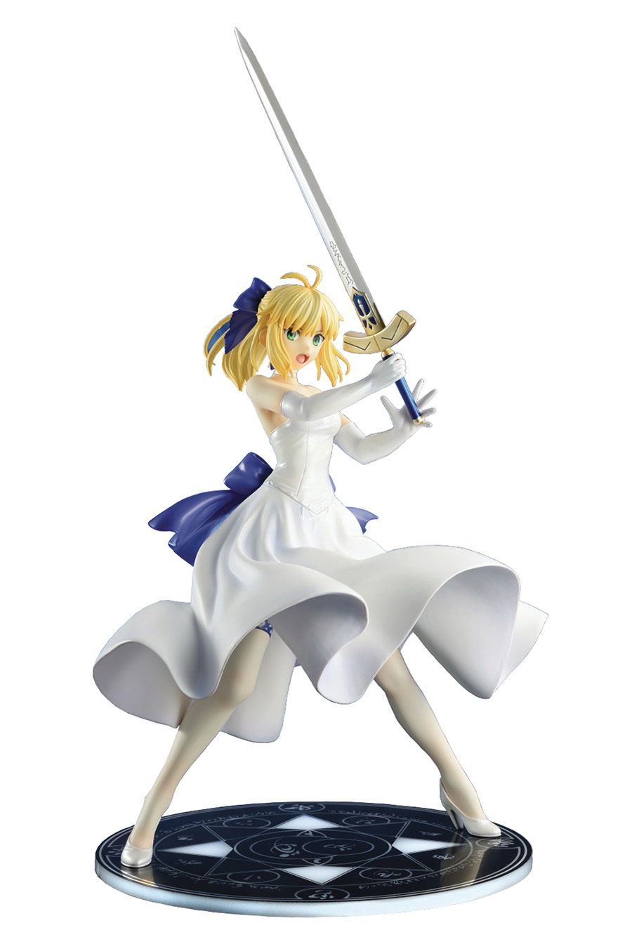 Fate/Stay Night Unlimited Blade Works Saber White Dress 1/8 Scale Figure