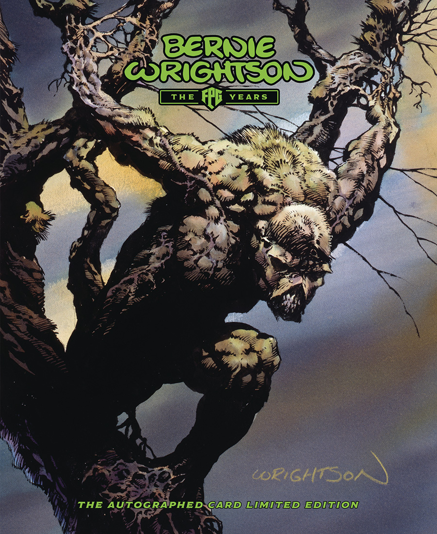 Bernie Wrightson The FPG Years HC Signed Trading Card Edition