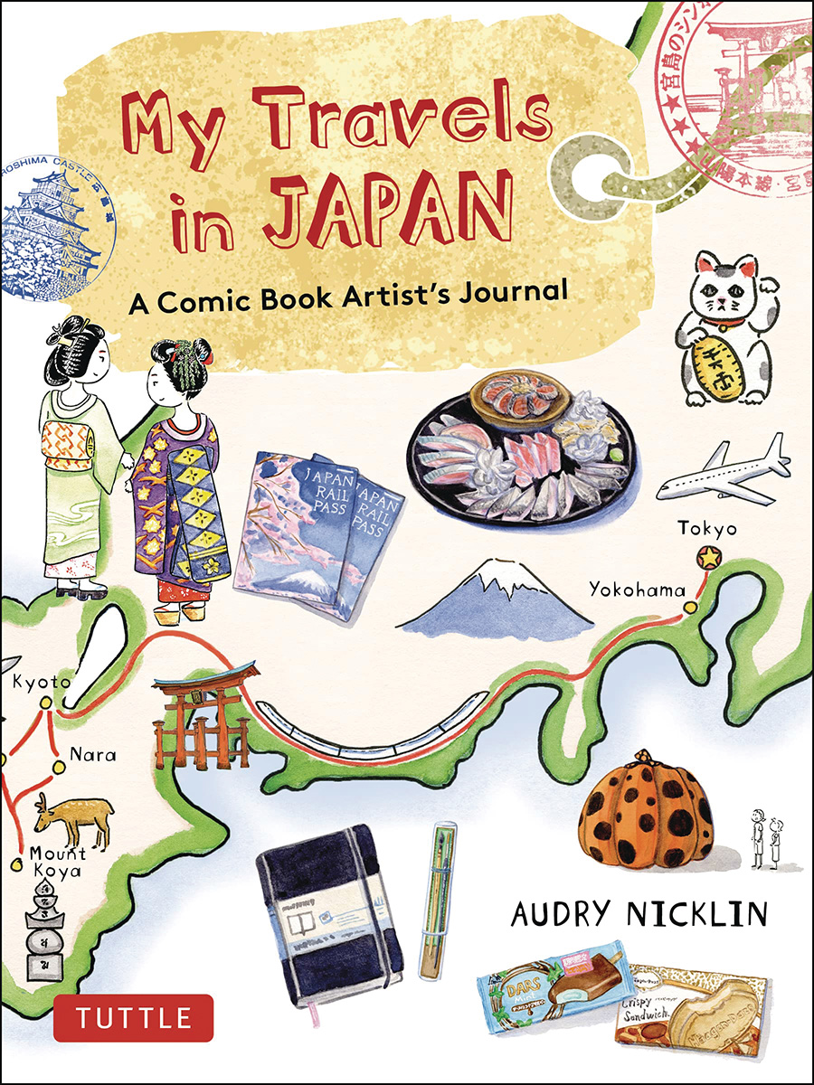 My Travels In Japan A Comic Book Artists Amazing Journey HC