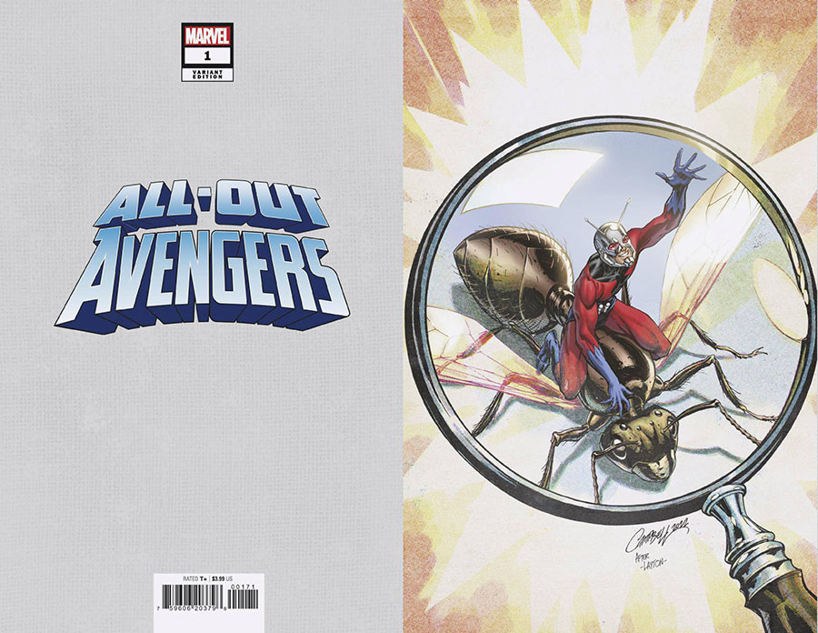 All-Out Avengers #1 Cover F Incentive J Scott Campbell Anniversary Virgin Cover