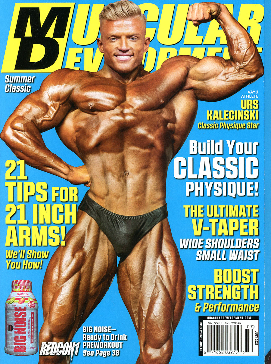 Muscular Development Magazine Vol 59 #7 July 2022