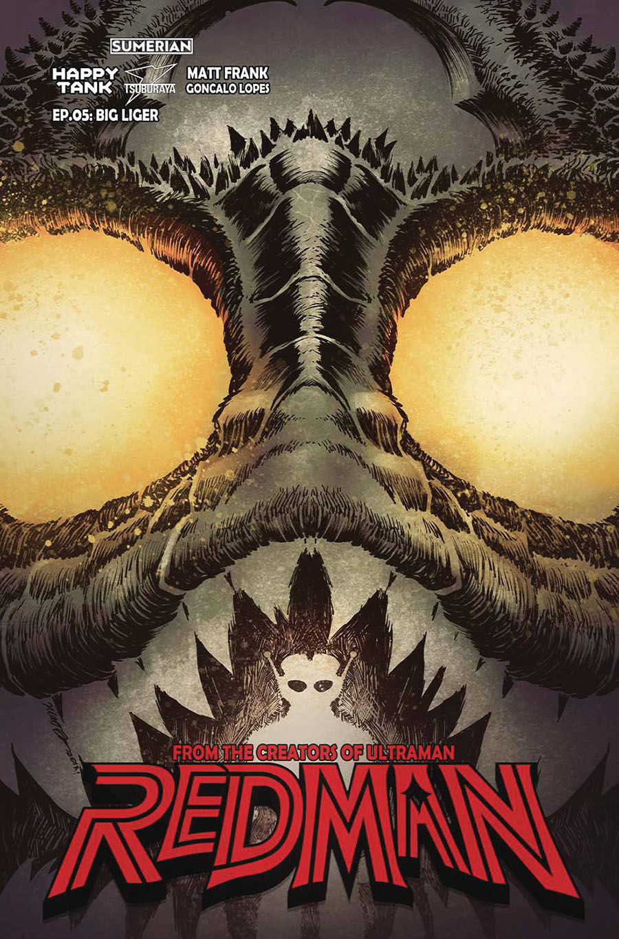 Redman #5 Cover B Variant Matt Frank Cover