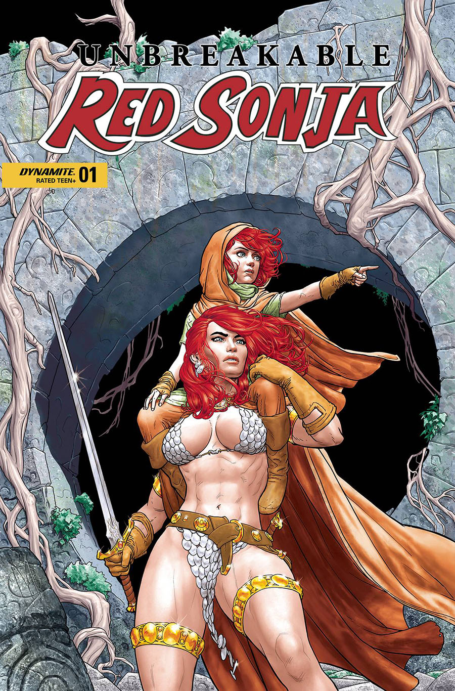 Unbreakable Red Sonja #1 Cover C Variant Giuseppe Matteoni Cover