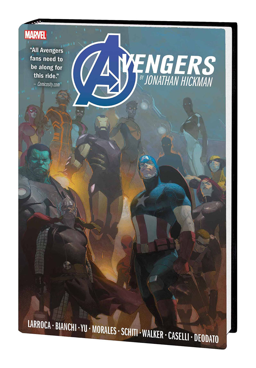 Avengers By Jonathan Hickman Omnibus Vol 2 Hc Book Market Esad Ribic Cover New Printing 1049