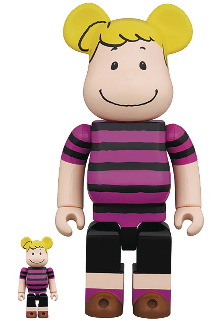 Peanuts Schroeder 100 Percent & 400 Percent 2-Pack Bearbrick