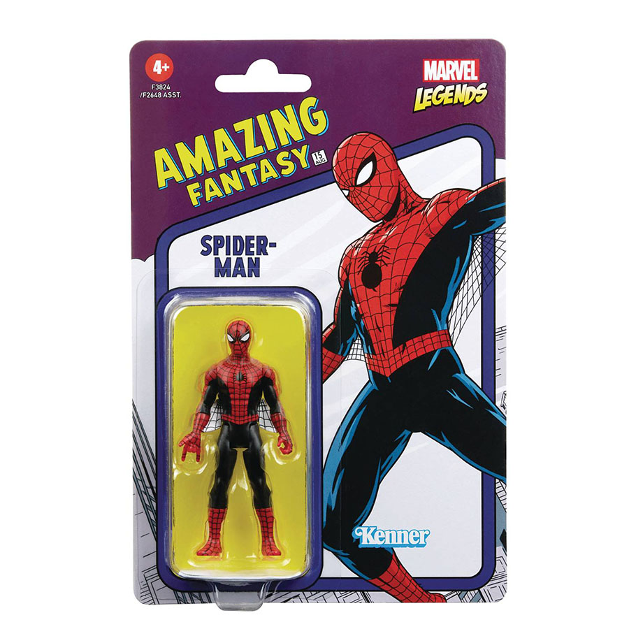 Marvel Retro Legends Spider-Man 3.75-Inch Action Figure