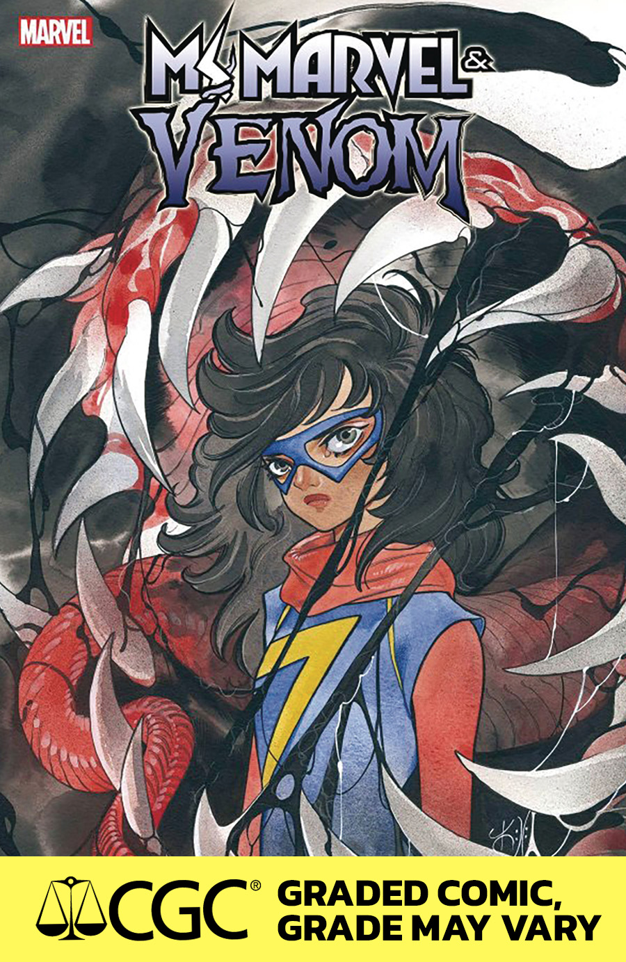 Ms Marvel And Venom #1 (One Shot) Cover E DF Peach Momoko Variant Cover CGC Graded 9.6 Or Higher