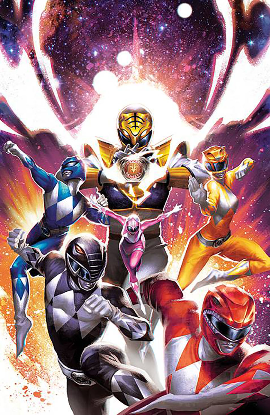Mighty Morphin Power Rangers (BOOM Studios) #101 Cover H Incentive Mateus Manhanini Virgin Cover