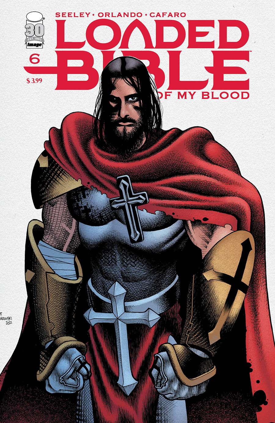 Loaded Bible Blood Of My Blood #6 Cover D Variant Matt Lesniewski Cover