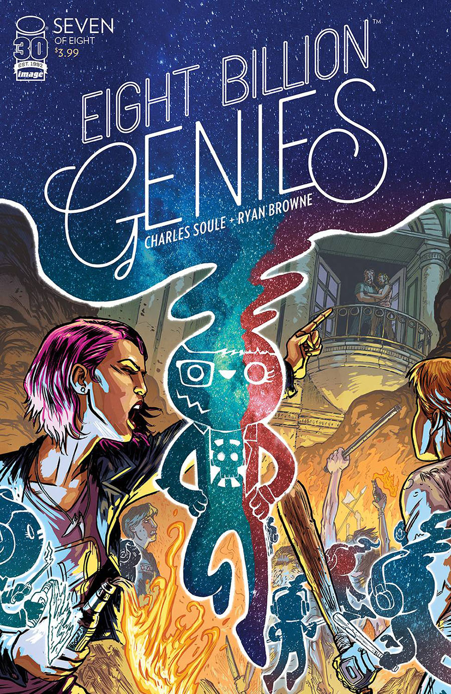 Eight Billion Genies #7 Cover A Regular Ryan Browne Cover