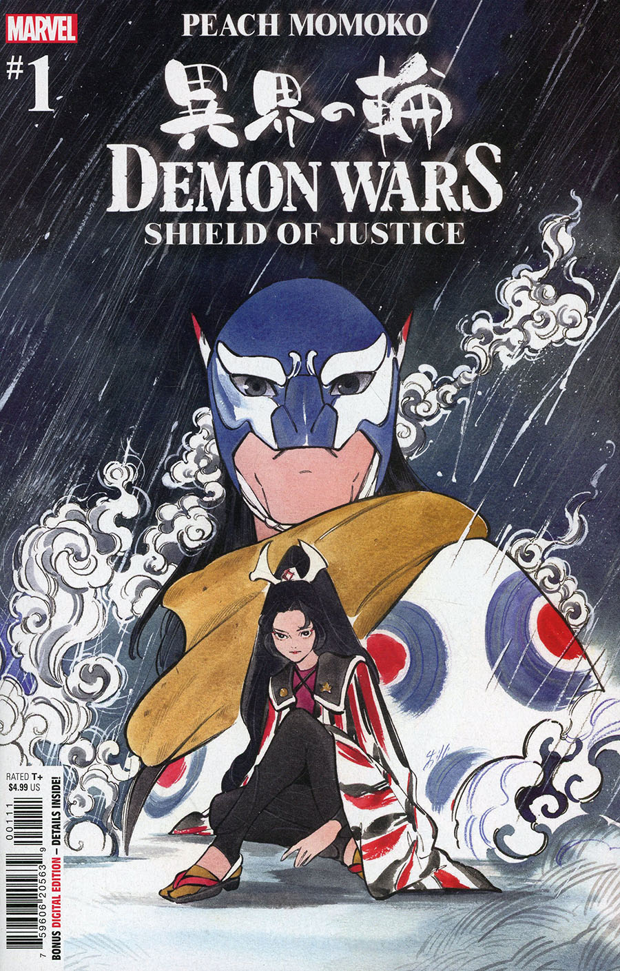 Demon Wars Shield Of Justice #1 (One Shot) Cover A Regular Peach Momoko Cover