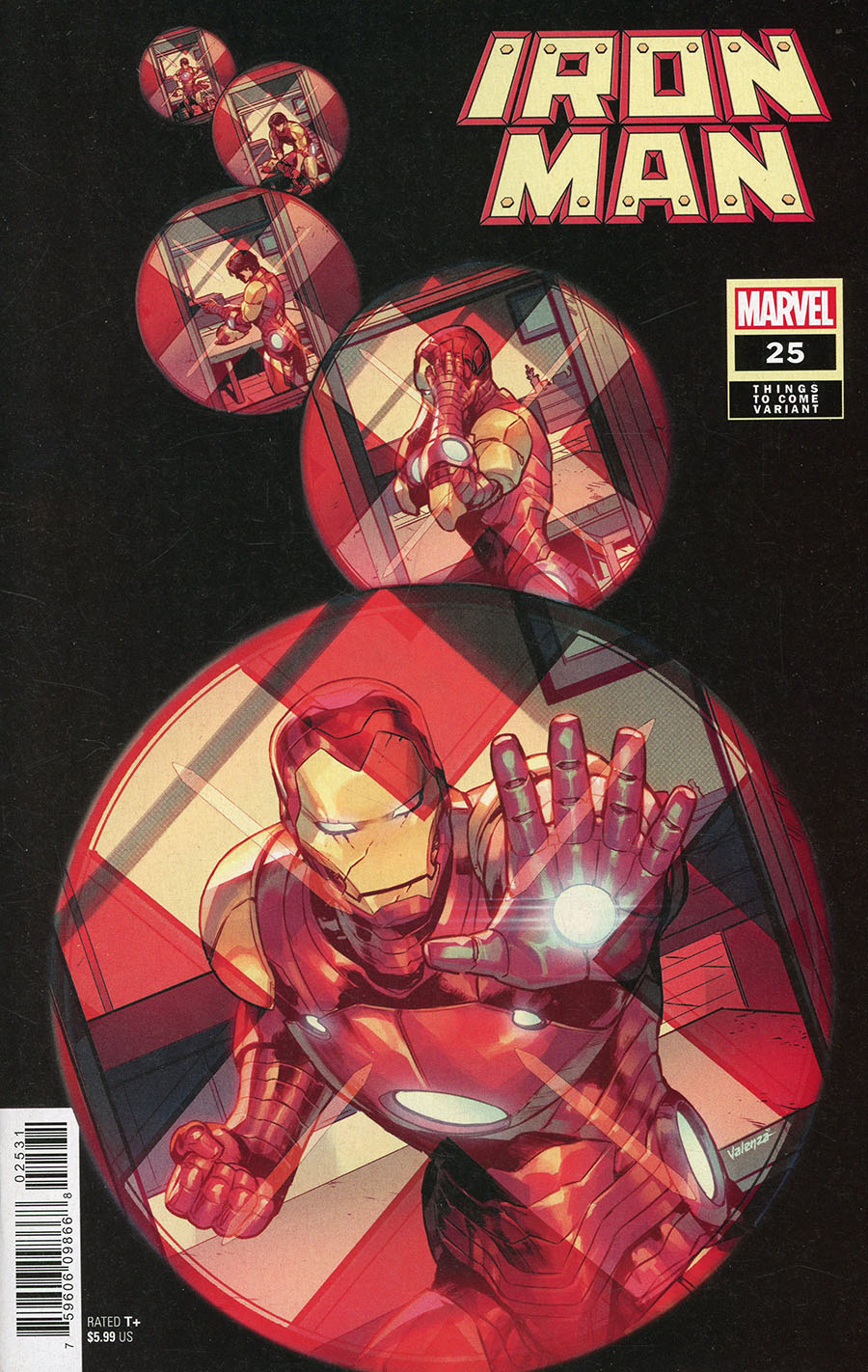 Iron Man Vol 6 #25 Cover B Variant Juan Frigeri Foreshadow Cover (#650)