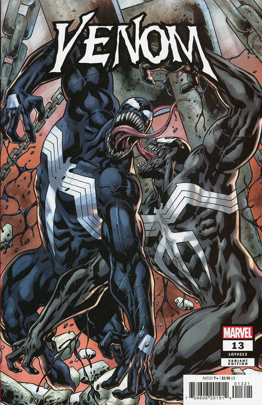 Venom Vol 5 #13 Cover B Variant Bryan Hitch Cover (Dark Web Prelude)