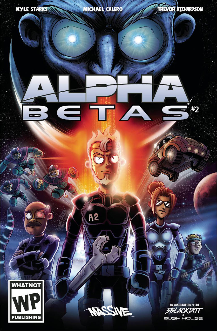 Alpha Betas #2 Cover C Variant Massive Effect Video Game Homage Cover