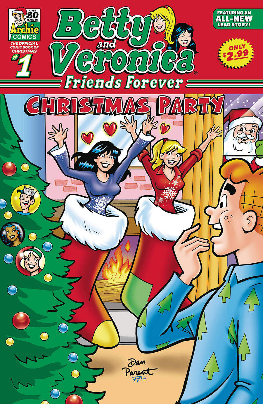 Betty And Veronica Friends Forever Christmas Party #1