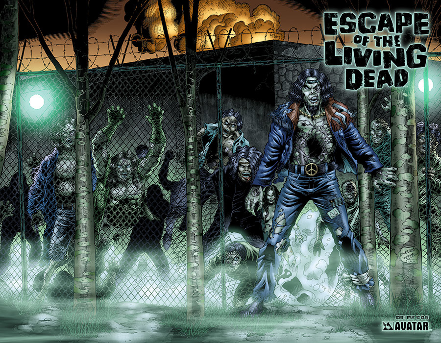 Escape Of The Living Dead #1-5 Wraparound Covers Bag Set (5-Count)