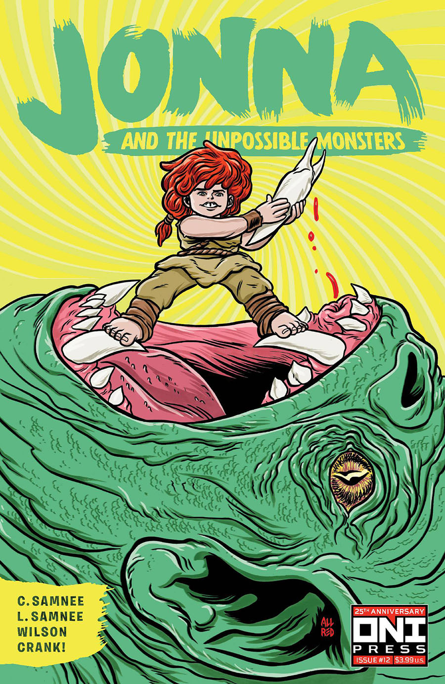 Jonna And The Unpossible Monsters #12 Cover B Variant Michael Allred Cover