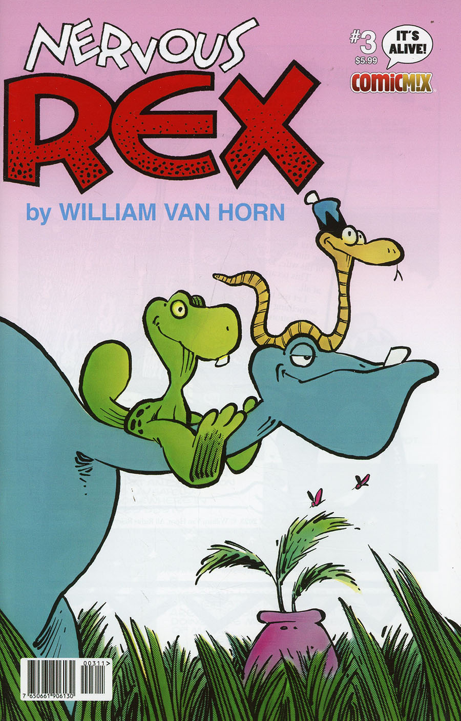 Nervous Rex #3 Cover A Regular William Van Horn Cover