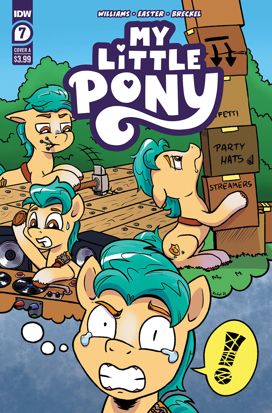 My Little Pony #7 Cover A Regular Konrad Kachel Cover