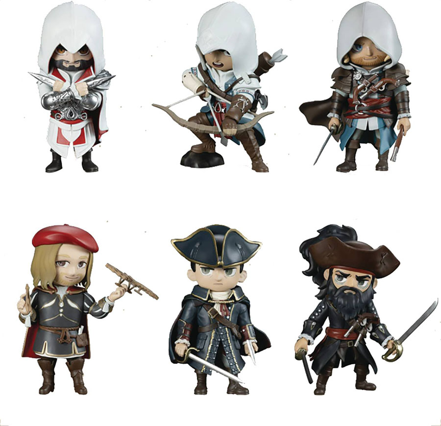 Assassins Creed Chibi Mini Figure Blind Mystery Box