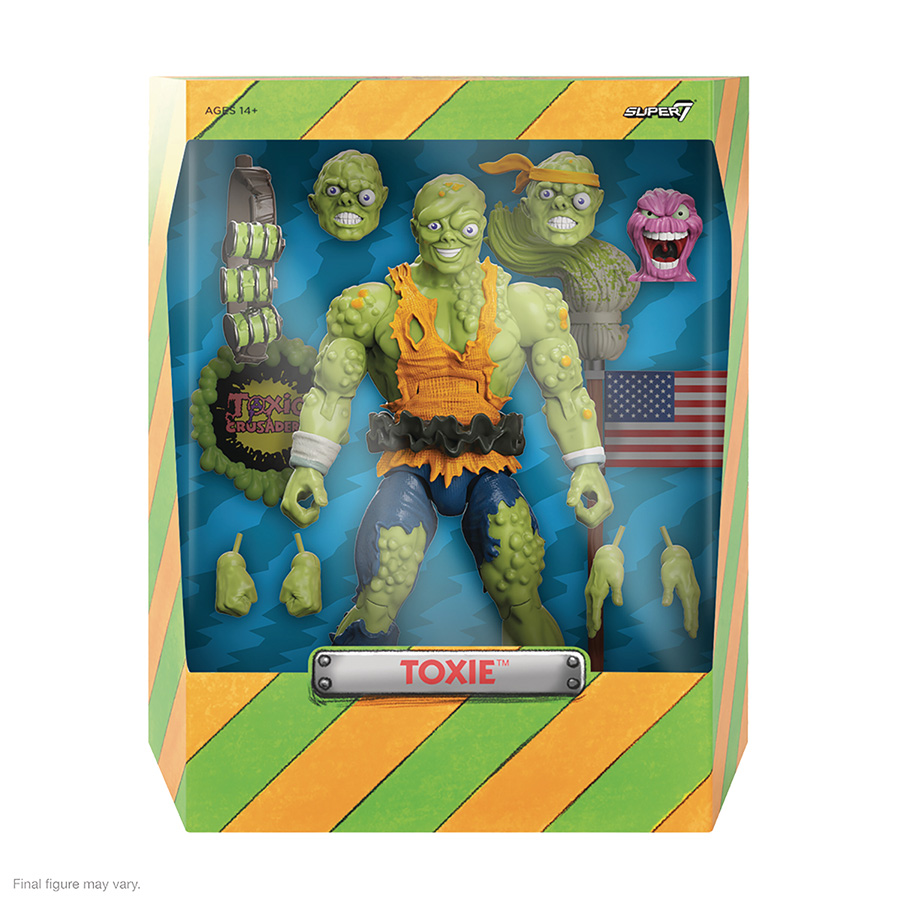 Toxic Crusaders Ultimates Wave 3 Toxie Action Figure - Midtown Comics