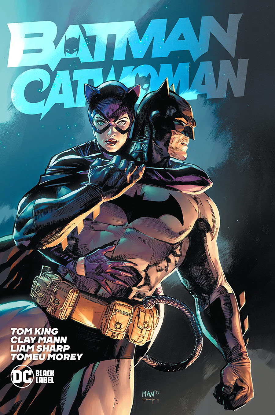 Batman Catwoman HC Book Market Clay Mann Cover