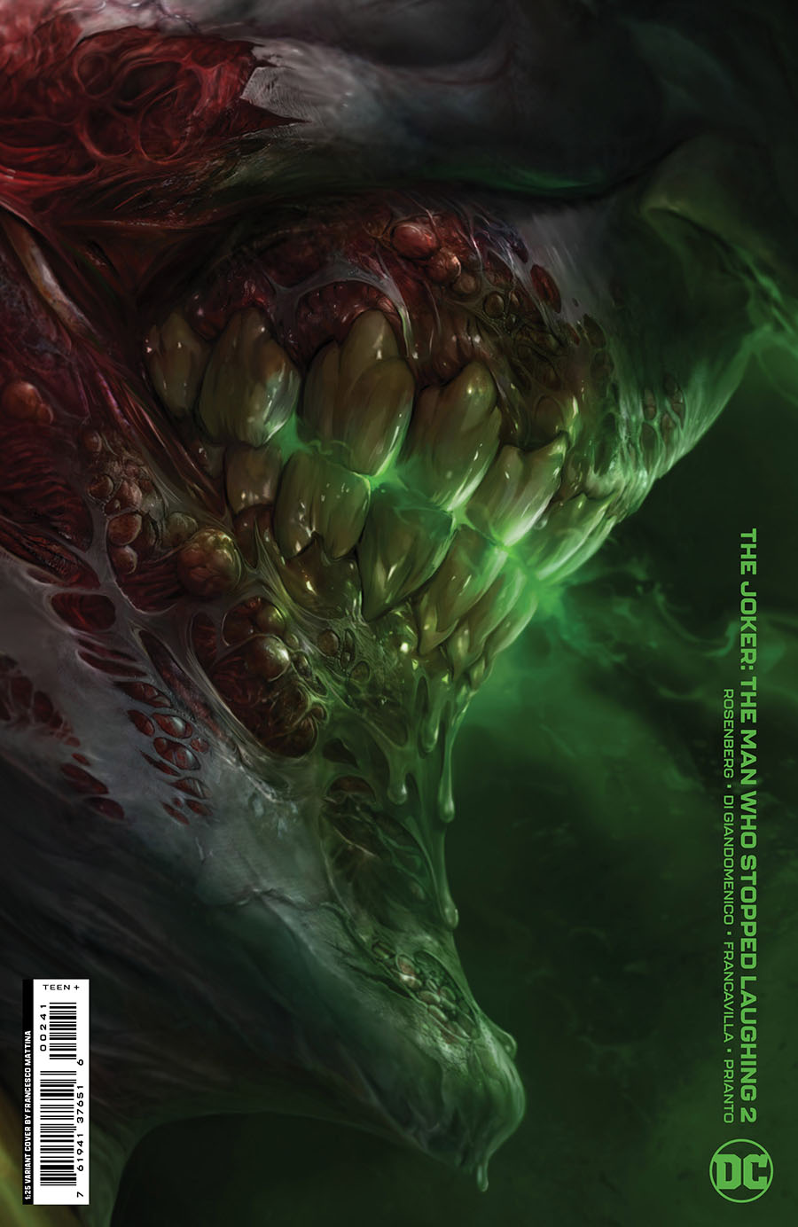 Joker The Man Who Stopped Laughing #2 Cover E Incentive Francesco Mattina Variant Cover