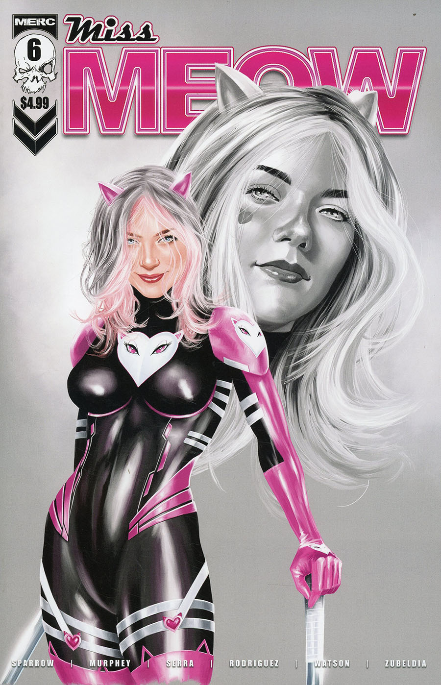 Miss Meow #6 Cover C Variant Tony Santiago Cover