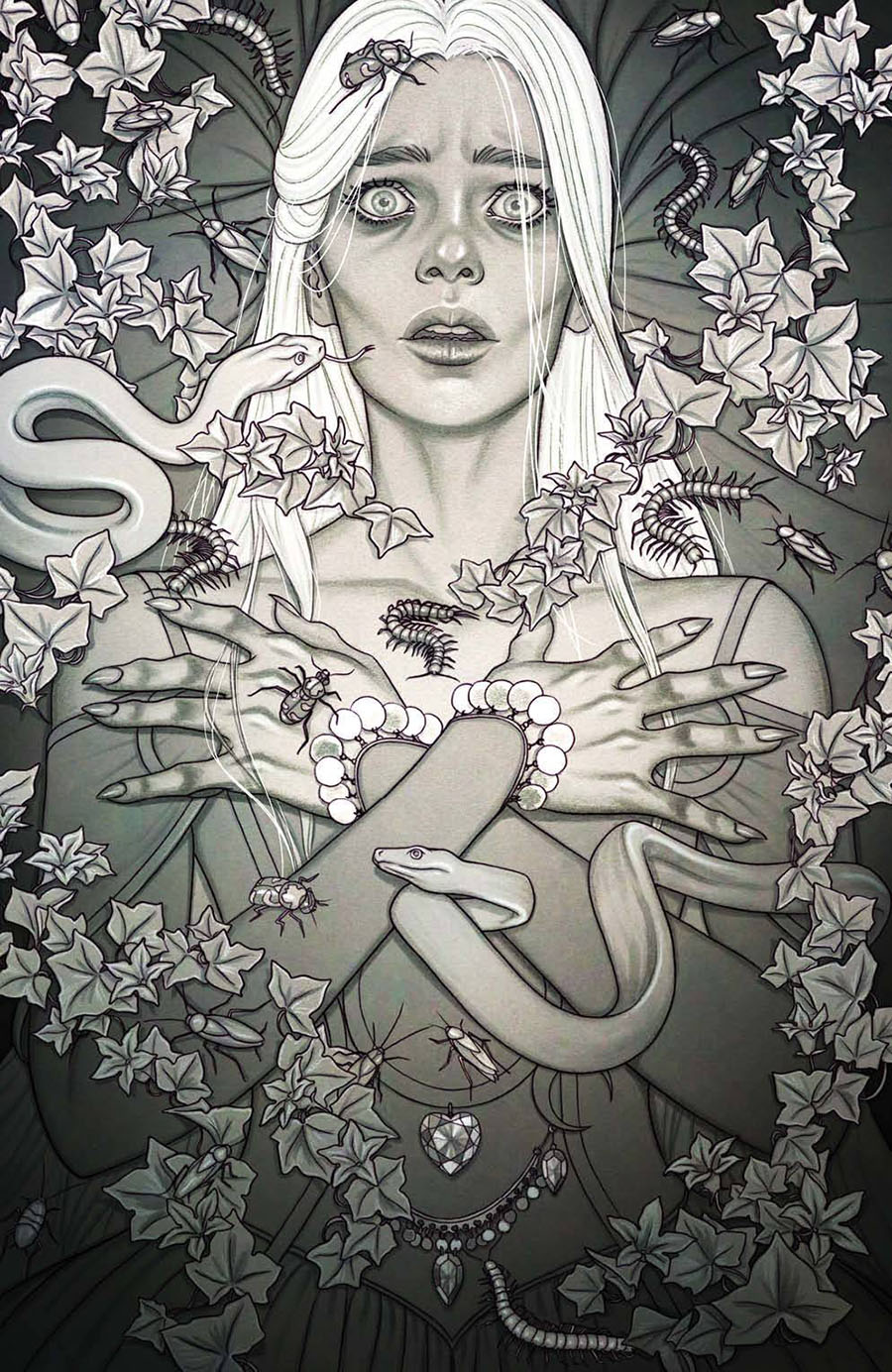 Briar #1 Cover G Incentive Jenny Frison Black & White Virgin Variant Cover