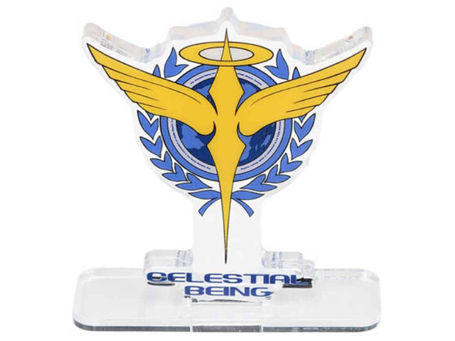 Gundam 00 Celestial Being Symbol Logo Stand