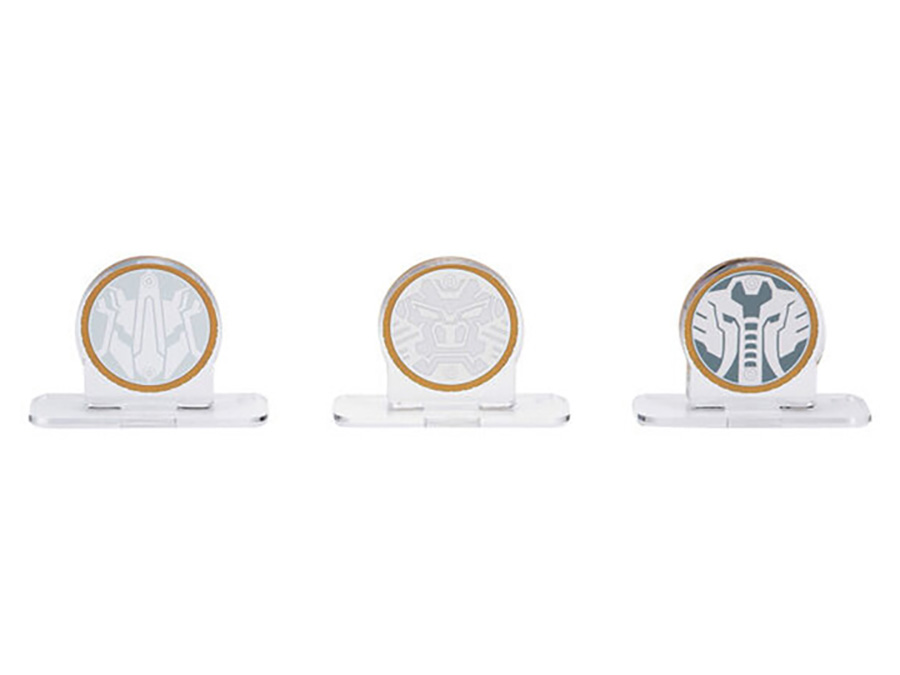 Kamen Rider OOO Sagozo Core Medal Logo Stand