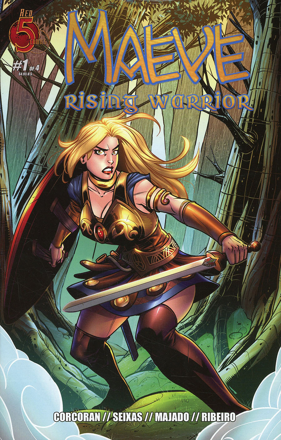 Maeve Rising Warrior #1 Cover A Regular Caio Majado Cover