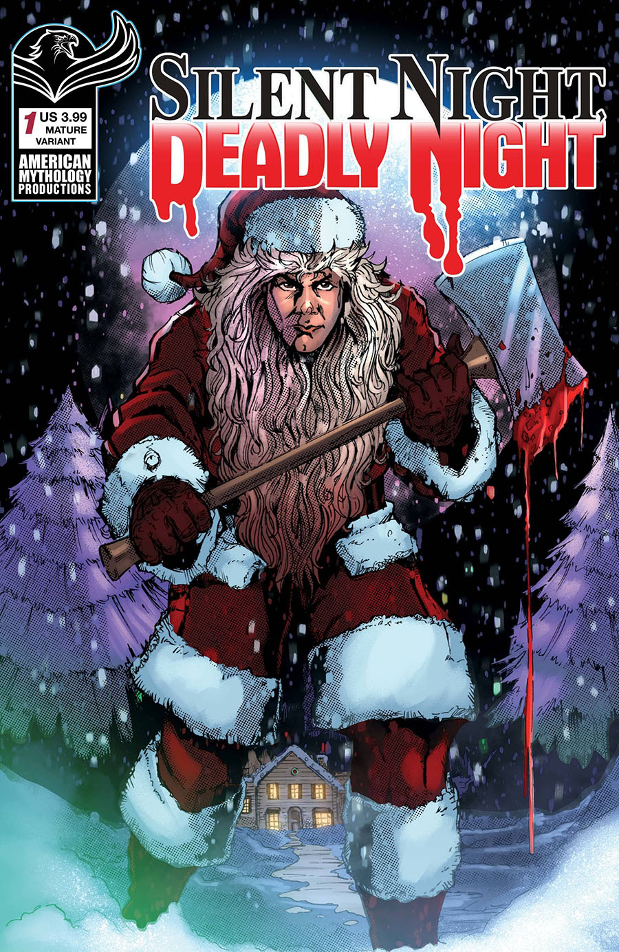 Silent Night Deadly Night #1 Cover B Variant Puis Calzada Cover