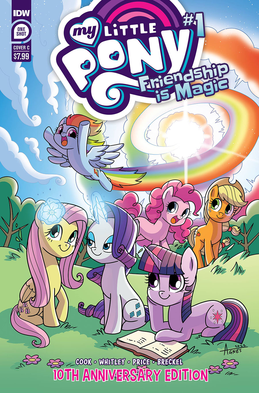 My Little Pony Friendship Is Magic 10th Anniversary Edition #1 (One Shot) Cover C Variant Agnes Garbowska Cover