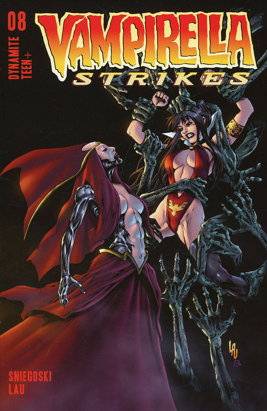 Vampirella Strikes Vol 3 #8 Cover D Variant Jonathan Lau Cover