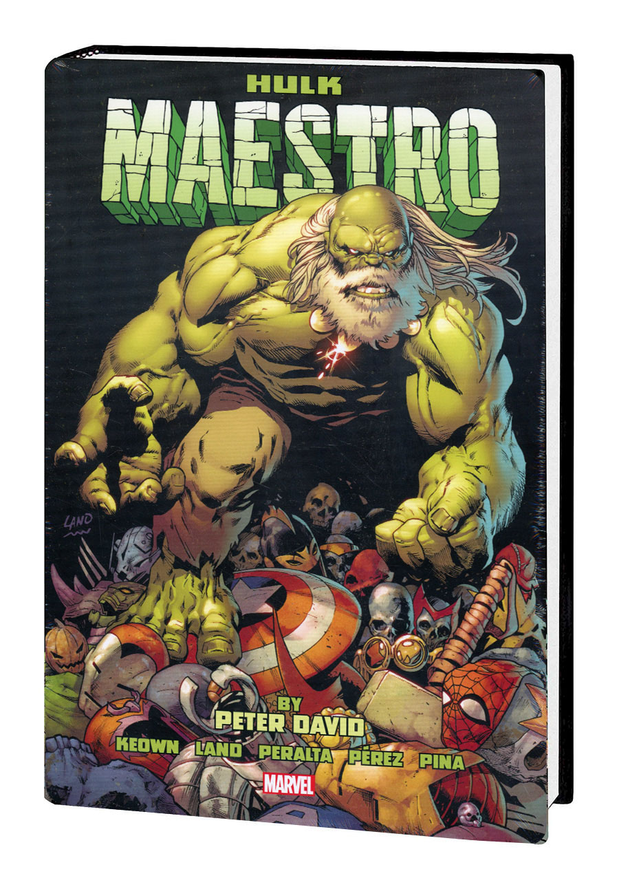 Hulk Maestro By Peter David Omnibus Hc Direct Market Greg Land Variant Cover