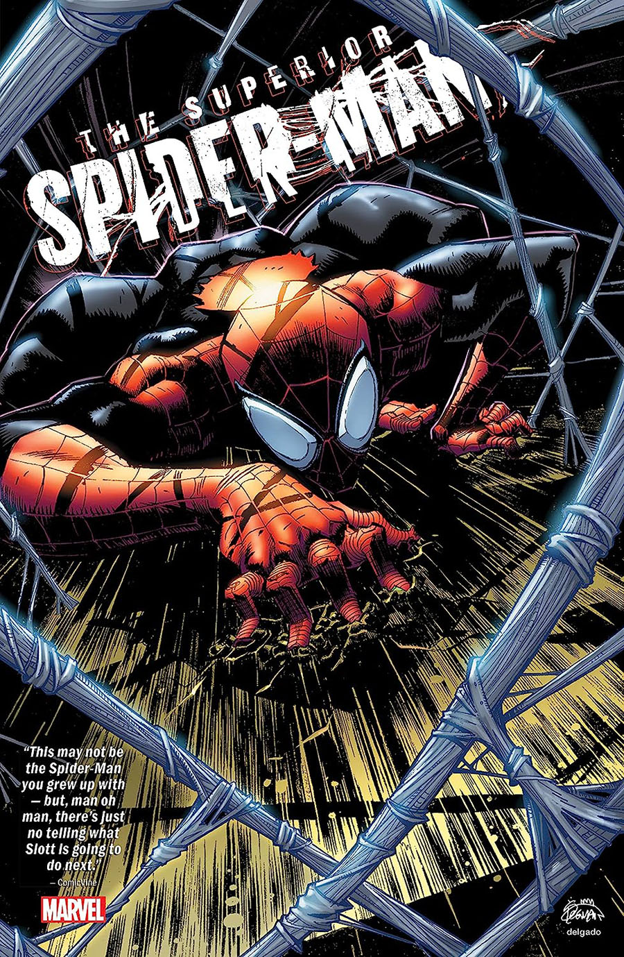 Superior Spider-Man Omnibus Vol 1 HC Book Market Ryan Stegman Cover