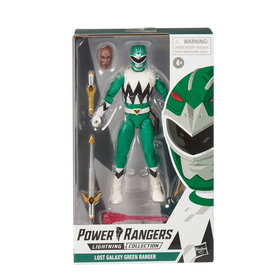 Power Rangers Lightning Collection Lost Galaxy Green Ranger 6-Inch Action  Figure Case - Midtown Comics