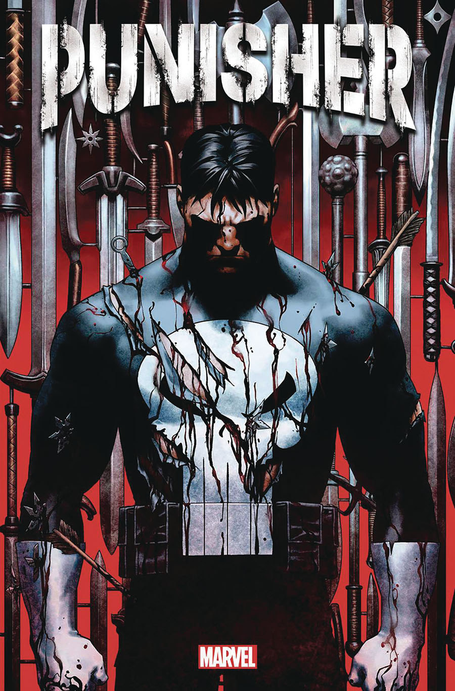 Punisher Vol 12 #1 Cover K DF Signed By Jason Aaron