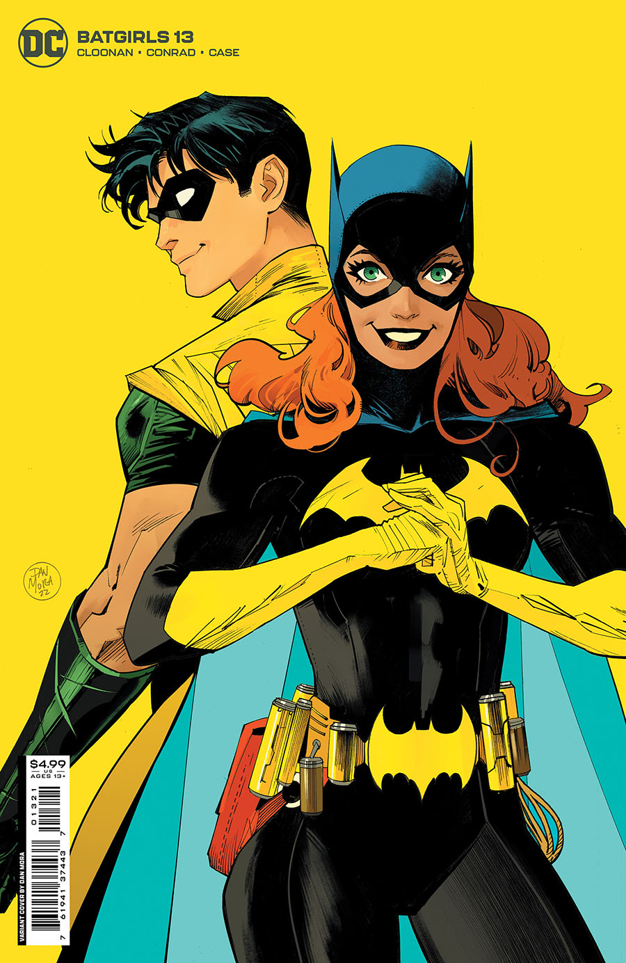 Batgirls #13 Cover B Variant Dan Mora Card Stock Cover