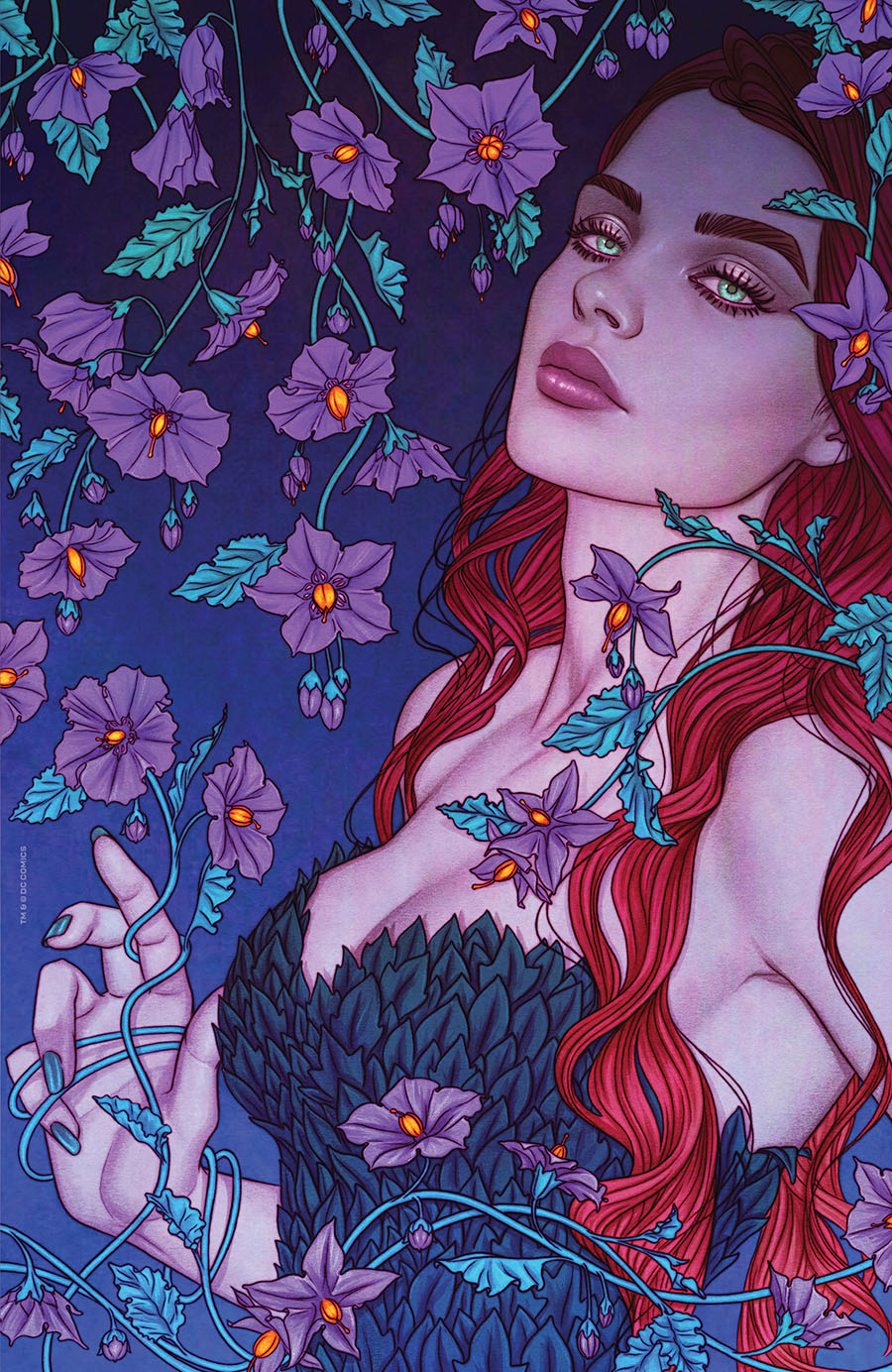 Poison Ivy #8 Cover E Incentive Jenny Frison Foil Card Stock Variant Cover